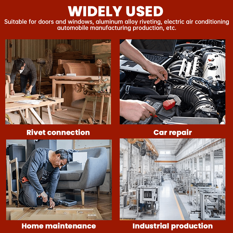 🏆 10,000 Sold This Week✨Pro-Grade Electric Rivet Gun Adapter – Turn Your Drill into a Riveting Beast